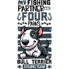 Angeln und Bullterrier