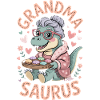 Oma Saurus Großmutter
