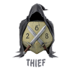W20 Hooded – Thief Fantasy Dice