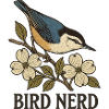 Elegant Blue-Black Songbird Bird Nerd