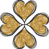 Clover love gold