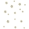 Blumenmuster in schlichtem Stil