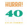 Drôle 40e anniversaire cadeau chemise d’anniversaire