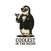 Eleganter Pinguin mit Sonnenbrille