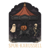 Spooky Carousel Halloween Design