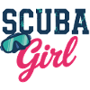 Scuba Girl Diving Design