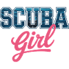 Scuba Girl Diving Design
