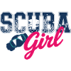 Scuba Girl Diving Design