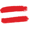 Austria Flag Brushstroke Austria