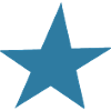 Blauer Stern Illustration