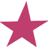 Pink star art on clothes