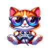 Gaming Cat