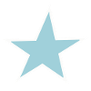 Bright Blue Star Art