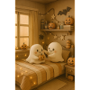 Cute Halloween Ghosts Cute