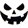Eerie Jack-O'-Lantern Portrait