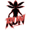 Runaway Spider Graffiti Design