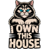 I Own This House Cat