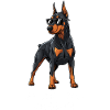 My Four-Legged Bodyguard Doberman