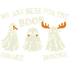 Halloween Ghosts - Goose Moose Boos