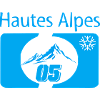 Mountains and Snowflakes Winter High Alps