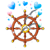 Volant seagulls maritime