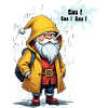 Wasser-Wasser-Geschenk Original-Humor-Weihnachtsmann