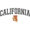 California and Cute Bear
