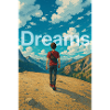 Dreamer in the mountains