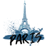 Entwurf des Eiffelturms in Paris