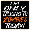 Halloween-Zitat Zombies Talk