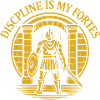 Discipline Is My Fortress Design