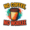 Coffee Break Protest Illustration