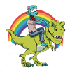 Zombie Halloween Dinosaur Tyrannosaurus T-Rex