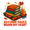 Herbst Lesen Bücher Buchliebhaber Leseratte