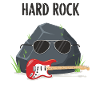Hard Rock Guitar Rocker Design
