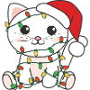Cat Christmas Winter Animals Cats