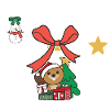 Beaver Christmas Snow Globe Beaver
