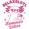 Relaxolotl Summer Vibes