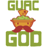 Guacamole Avocat Rétro Esthétique Alimentaire Humour