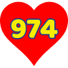 Red Heart 974 - Reunion Island