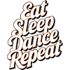 Motivational SleepDance Repeat Text