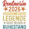 Pensioner 2026 A legend is retiring