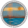 Sunset on the water
