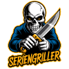 Seriengriller Skull mit Messer