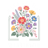 Flower meadow with wildflowers