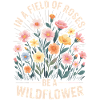 Wildblumen im Feld