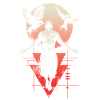 Ethereal Man with Wings and Moon