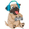Pug Gamer
