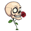 Skull Rose