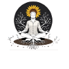 Meditation tree with sun crown